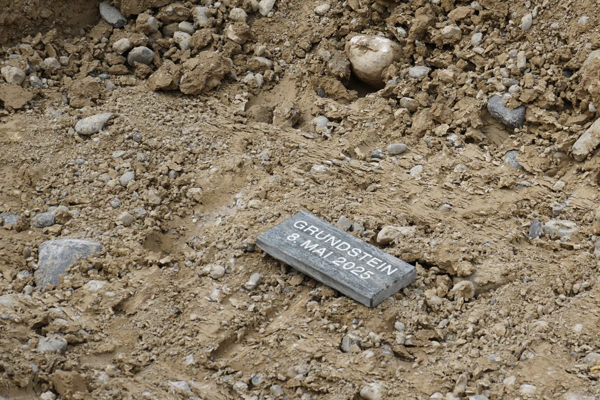 Grundsteinlegung für das Feuerwehr- und Werkgebäude in Illnau-Effretikon.
